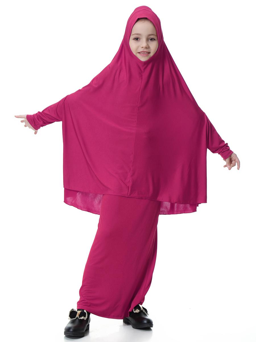 2 Pcs Muslim Kids Girls set