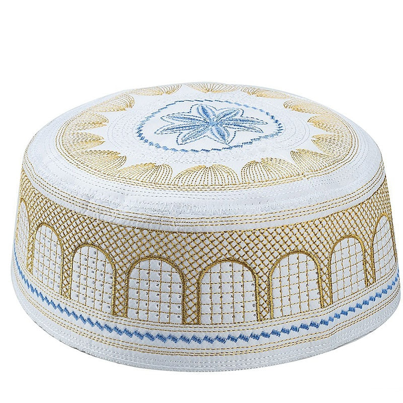 Cotton Embroidery Islamic Hat