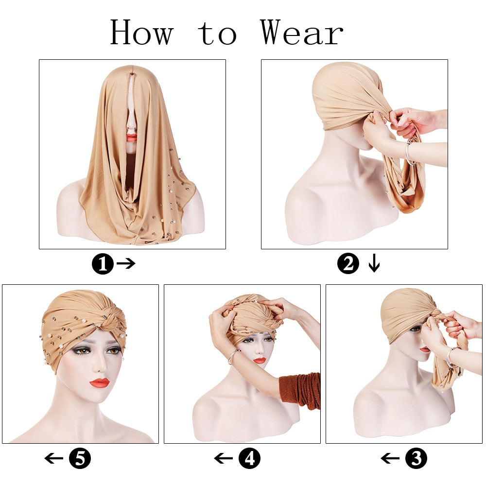 Fashion Muslim Womens head scarf